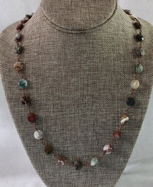 Copper Wrapped Necklace