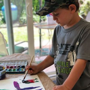 Apr 9: Watercolor Painting for Children