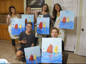 October 28: Sip 'N' Dip Painting