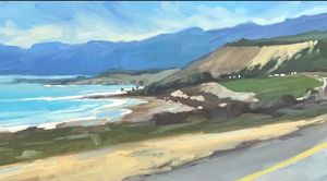 Rainy Day Coastline