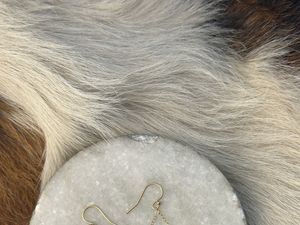 Turquoise & Smoky Quartz Carmine Earring