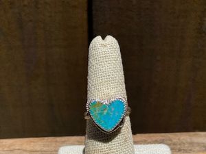 Sleeping Beauty Turquoise and Sterling Silver Ring