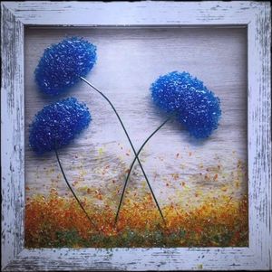 Feb 8: Crushed Glass Mosaic