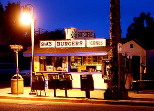 The Spot from across The Street
