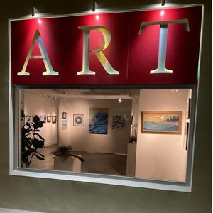 Front of Gallery at the Arts Center