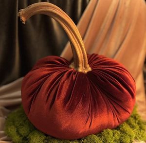 October 11: Vintage Velvet Pumpkins