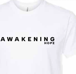 White AWAKENING T-Shirt