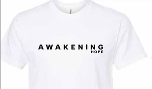 White AWAKENING T-Shirt