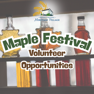 Maple Festival 2026 Volunteer Sign Up