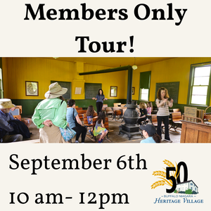 Members Only Tour September 6th