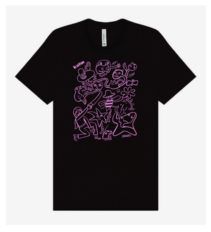 Limited Edition KALW Music Tee in Black  /  $10 monthly (or more)