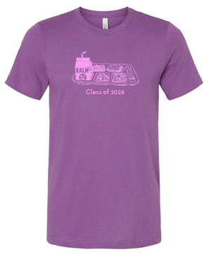 KALW Lunch Tray Tee  /  $60 (or more)