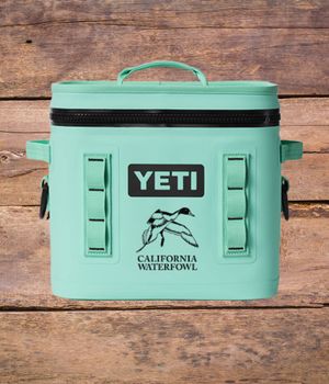Yeti Hopper 12 Seafoam w/ CWA logo