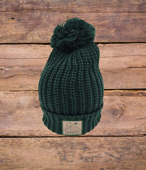 Slouchy Knit Women's Beanie Evergreen