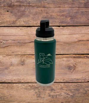 YETI 36oz Water Bottle Black Forest with CWA Logo