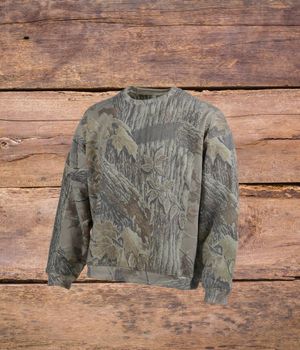 Banded Crew Sweatshirt with CWA logo *LARGE ONLY*
