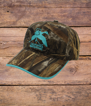 WOMEN'S MAX 7 HAT WITH AQUA DETAIL