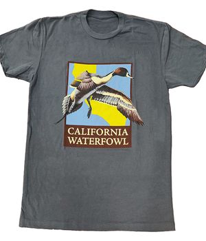 California Waterfowl Men's Heavy Metal CWA Logo Shirt