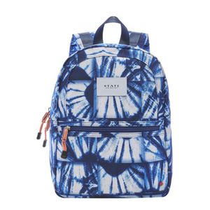 Blue and White Backpack