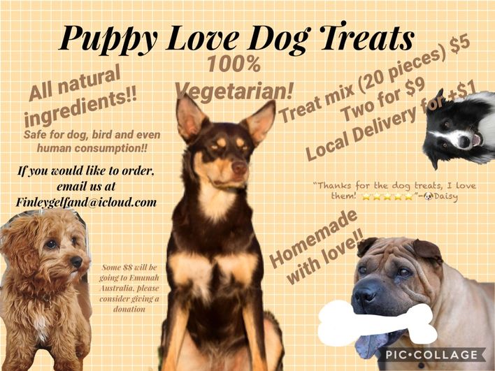Puppy Love Dog Treats-Finley Gelfand
