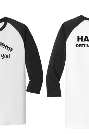 Destination Home 3/4-Sleeve Raglan Tee