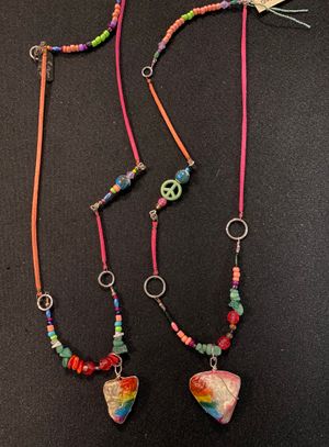 Beaded Pride Necklace by Sharon Pena
