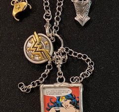 Wonder Woman Necklace by Stacy Slack