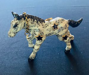 Small Wrapped Musical Horse by Stacy Slack