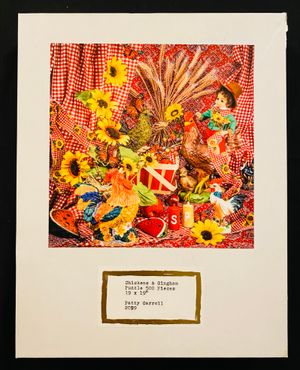 Art Puzzle by Patty Carroll - Chickens & Gingham