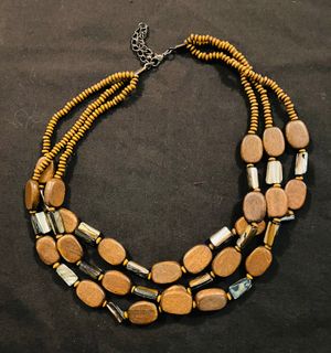 Wooden Beaded Necklace