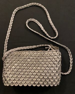 Sophie Maxi Bag - Silver by PopTopCo