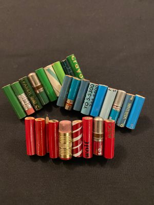 Pencil Cluster Pin by Pencil Lady