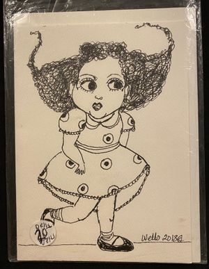 Ink Card by Della Wells
