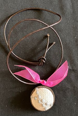 Mina Perhonen Fabric Necklace by Amy Marks