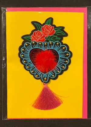 Folkloric Patch Notecard from Mexico
