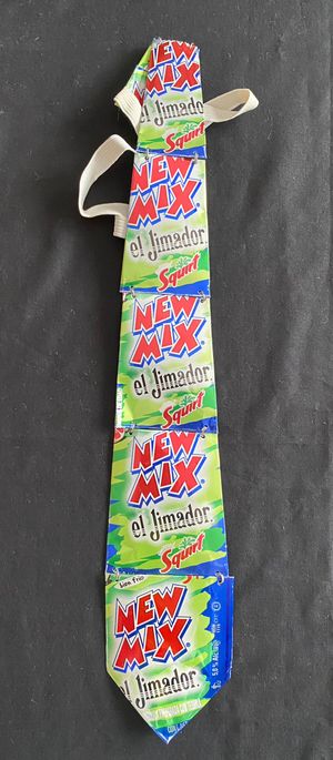 Recycled Tin Can Tie: New Mix el Jimador Squirt
