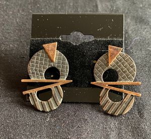 Vintage Silver/Bronze Small Earrings