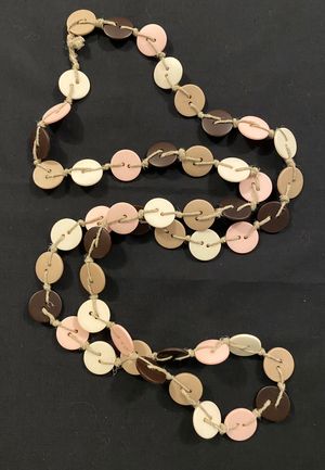 Vintage Button Necklace by Susann Craig