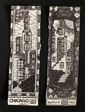 Chicago/Intuit Bookmark by Motesem Mansur