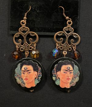 Frida Kahlo Earrings - Ornate