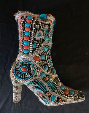 Bedazzled Boot by Louse Witt