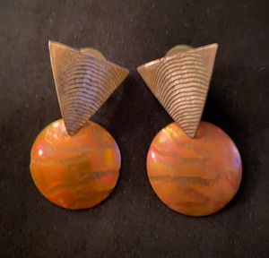 Vintage Copper/Brass Earrings