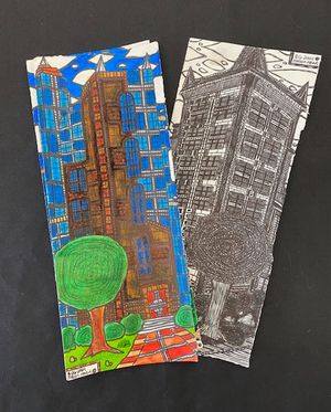 Chicago Scenes Bookmarks by Motesem Mansur