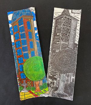 Chicago Scenes Bookmarks by Motesem Mansur
