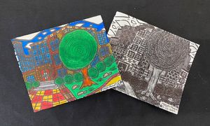 Assorted Chicago Scene Drawings by Motesem Mansur