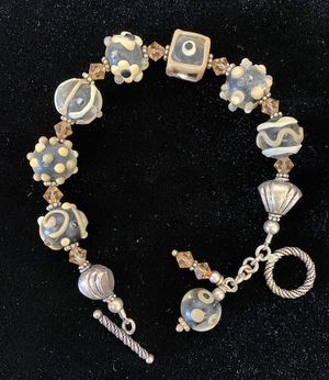 Vintage Mixed Media Bracelet