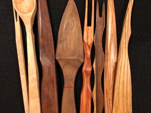 Wooden Utensils by Lou Robinson