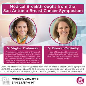 Medical Breakthroughs from the San Antonio Breast Cancer Symposium