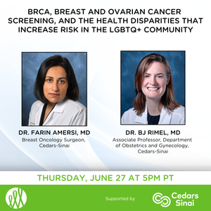 BRCA, Breast and Ovarian Cancer Screening, and the Health Disparities that Increase Risk in the LGBTQ+ Community