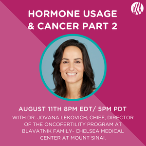 Hormone Usage Pre and Post Cancer Part 2
